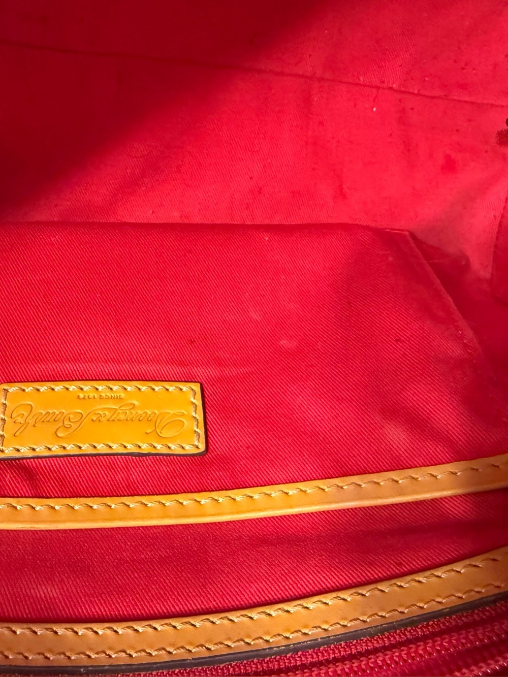 Dooney & Bourke Mila Bag in Mustard - Picture 9 of 13